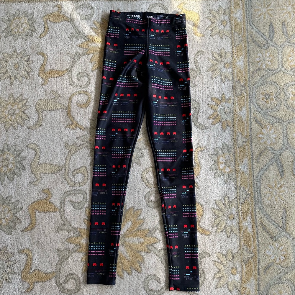 Blackmilk Space Invaders Leggings XXS - Picture 4 of 10